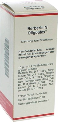 BERBERIS N Oligoplex Liquidum 50 ml Liquidum