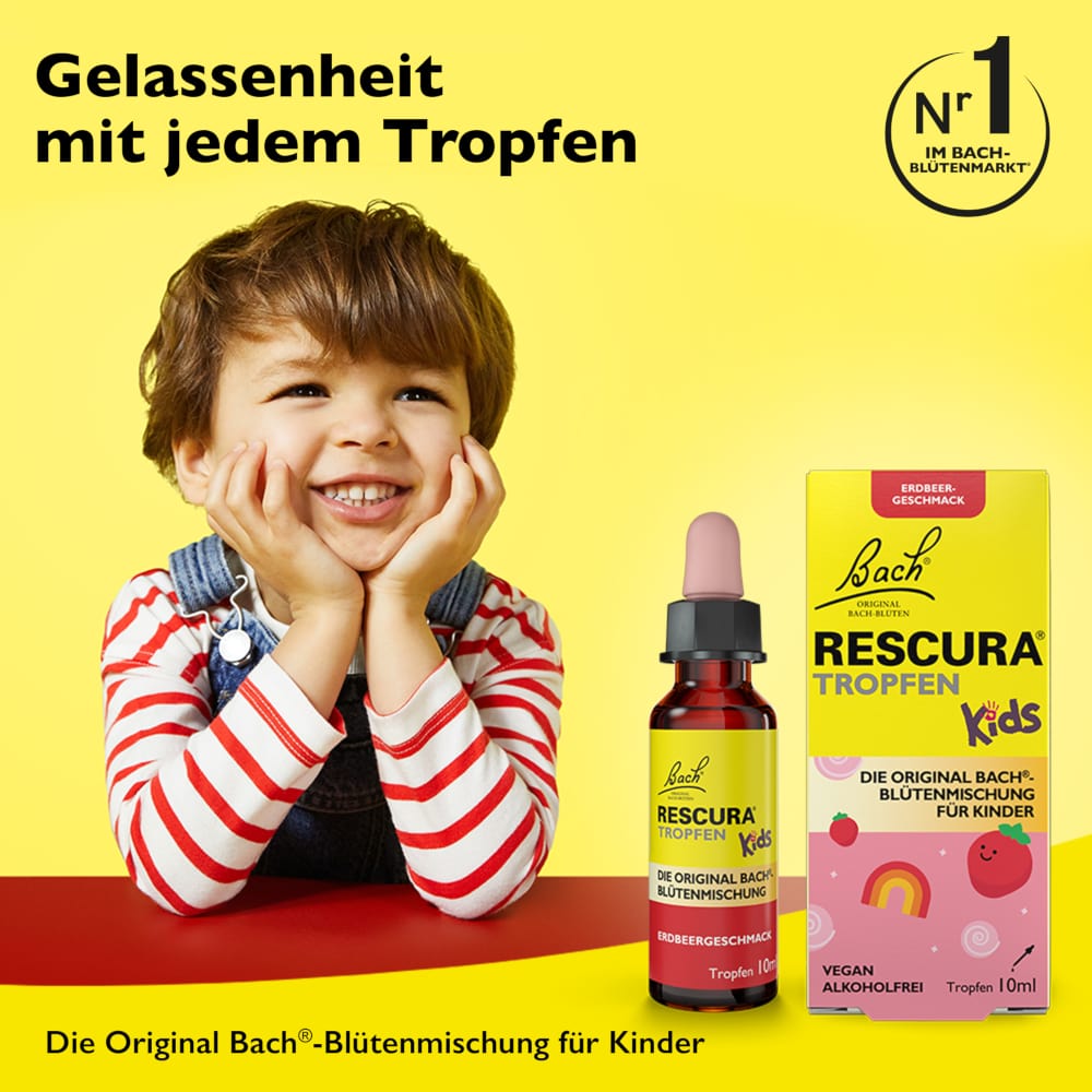 Bach RESCURA ORIGINAL Kids ERDBEER 10 ml Tropfen