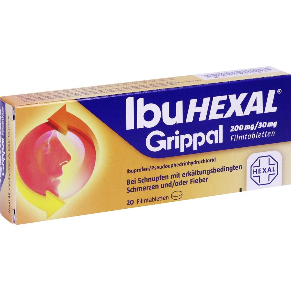 IbuHEXAL Grippal 200mg/30mg 20 St Filmtabletten