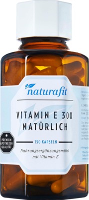 NATURAFIT Vitamin E 300 natürlich Kapseln 150 St Kapseln