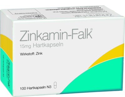 Zinkamin-Falk 100 St Hartkapseln