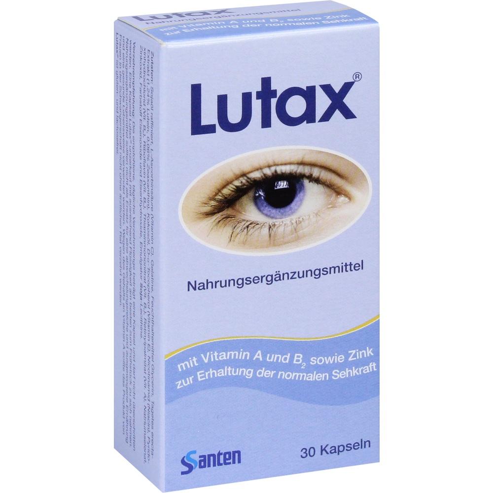 Lutax 10 mg Lutein Kapseln 30 St Kapseln
