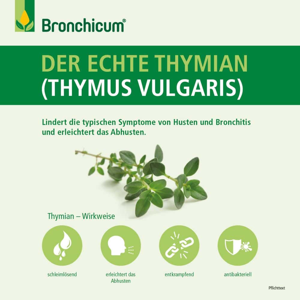 BRONCHICUM Thymian 50 St Lutschtabletten