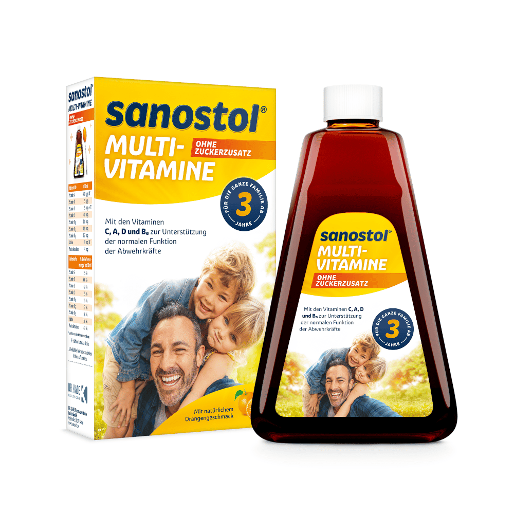 sanostol MULTIVITAMINE 460 ml Saft