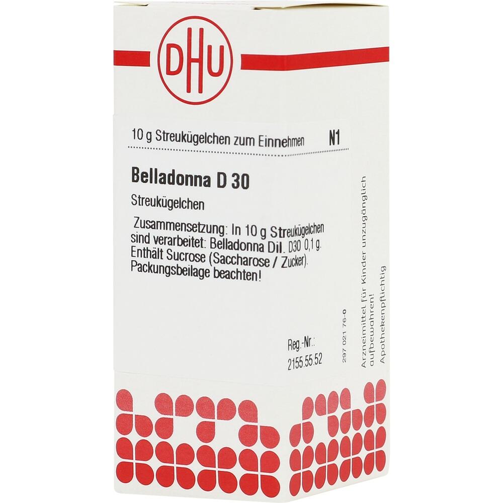 BELLADONNA D 30 Globuli 10 g Globuli