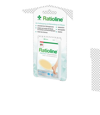 Ratioline PROTECT Blasenpflaster 5 St Pflaster