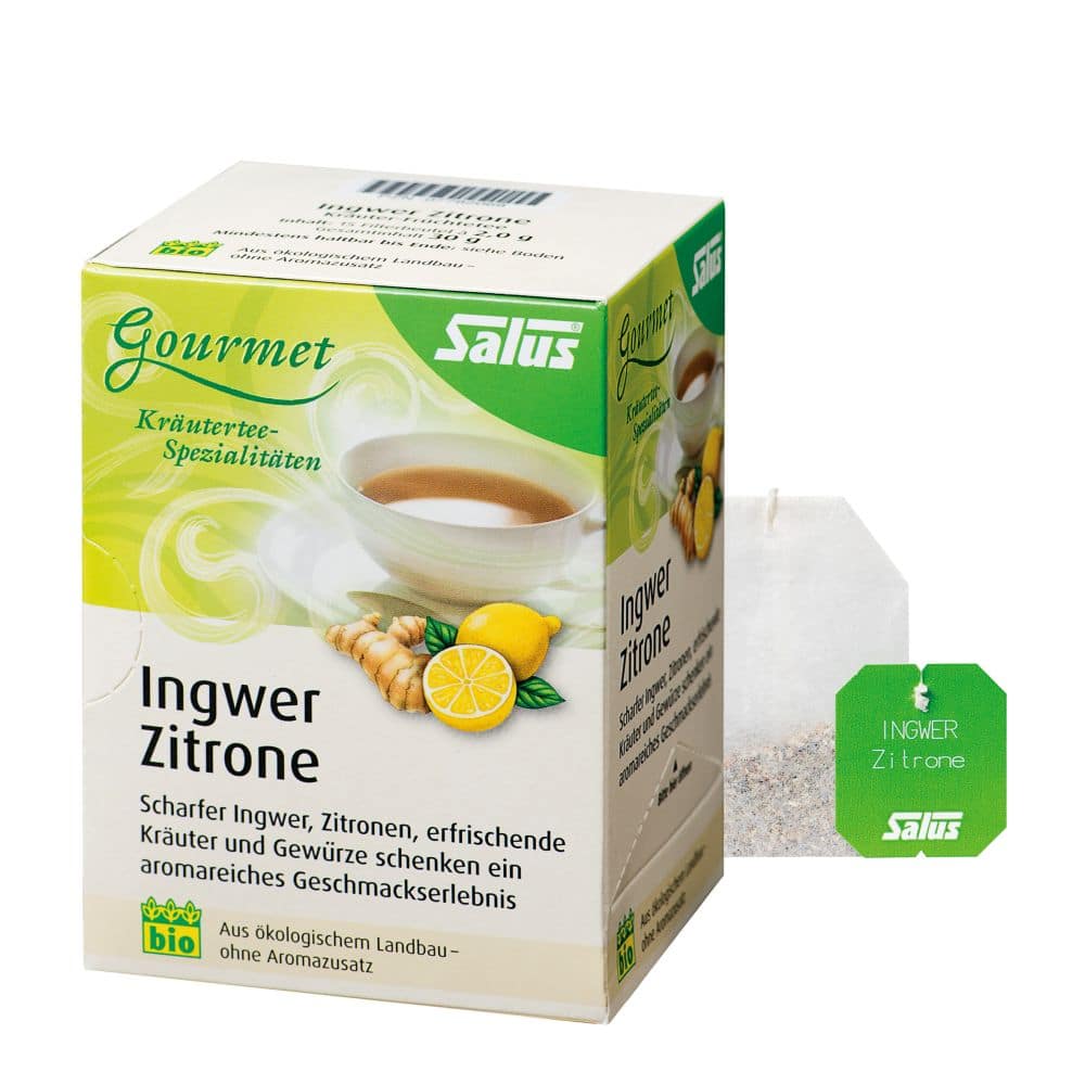 Salus Ingwer Zitrone Tee 15 St Filterbeutel