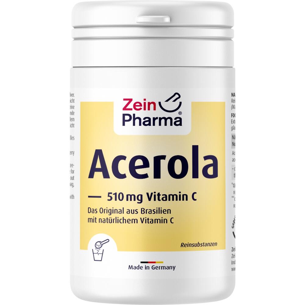 Zein Pharma Acerola 510 mg Vitamin C 150 g Pulver