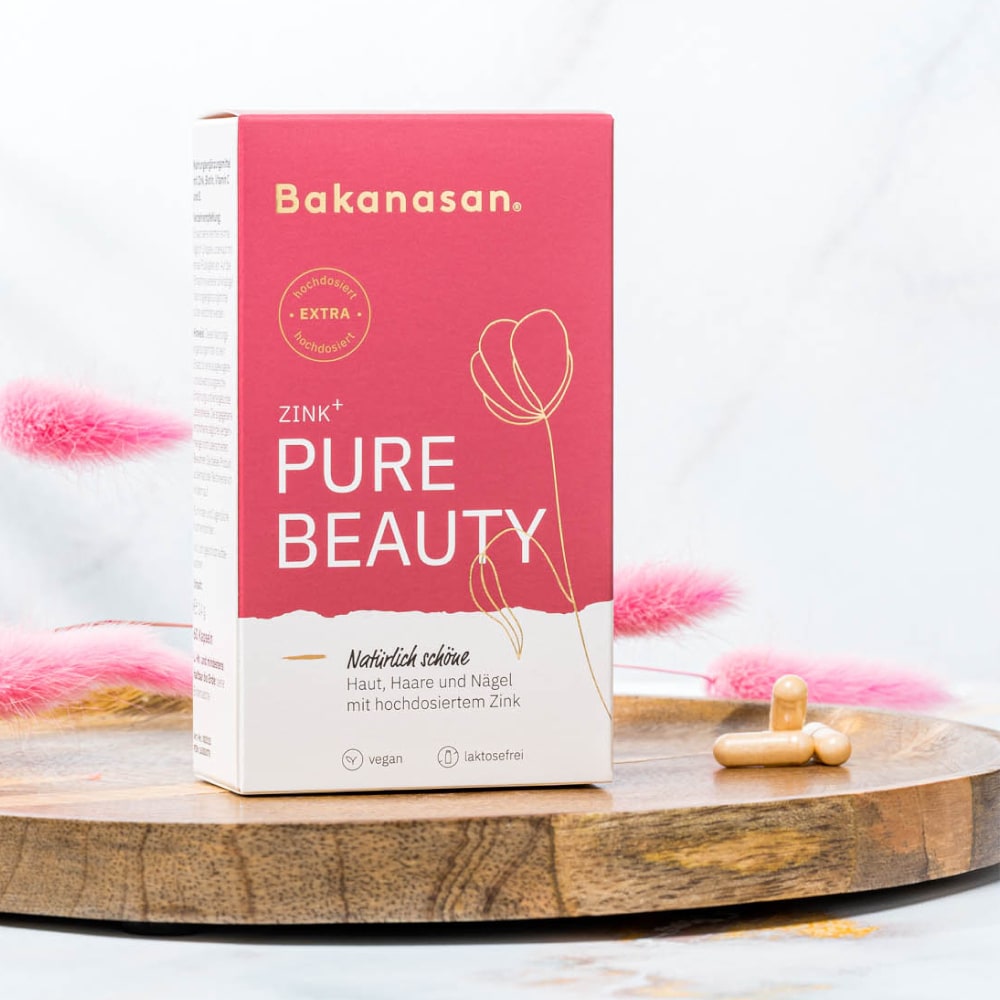 Bakanasan ZINK+ PURE BEAUTY 60 St Kapseln