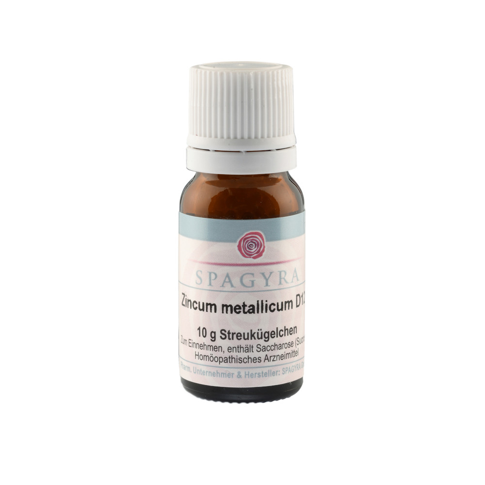 ZINCUM METALLICUM D 12 Globuli 10 g Globuli