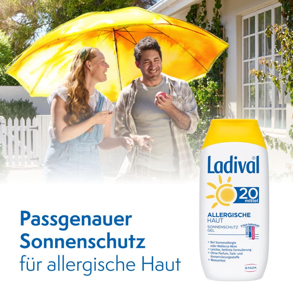Ladival ALLERGISCHE HAUT LSF 20 200 ml Gel