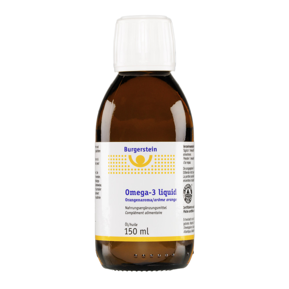Burgerstein Omega-3 Liquid 150 ml Öl