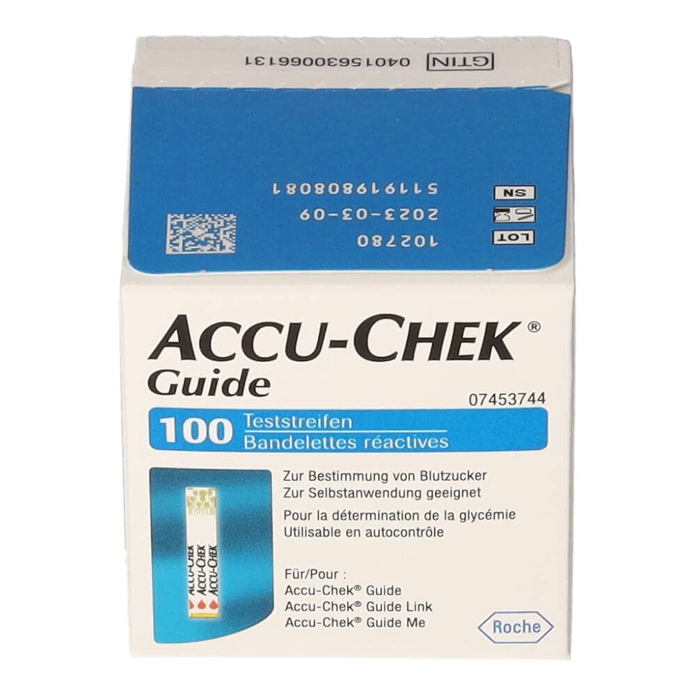 ACCU-CHEK Guide Teststreifen 100 St Teststreifen