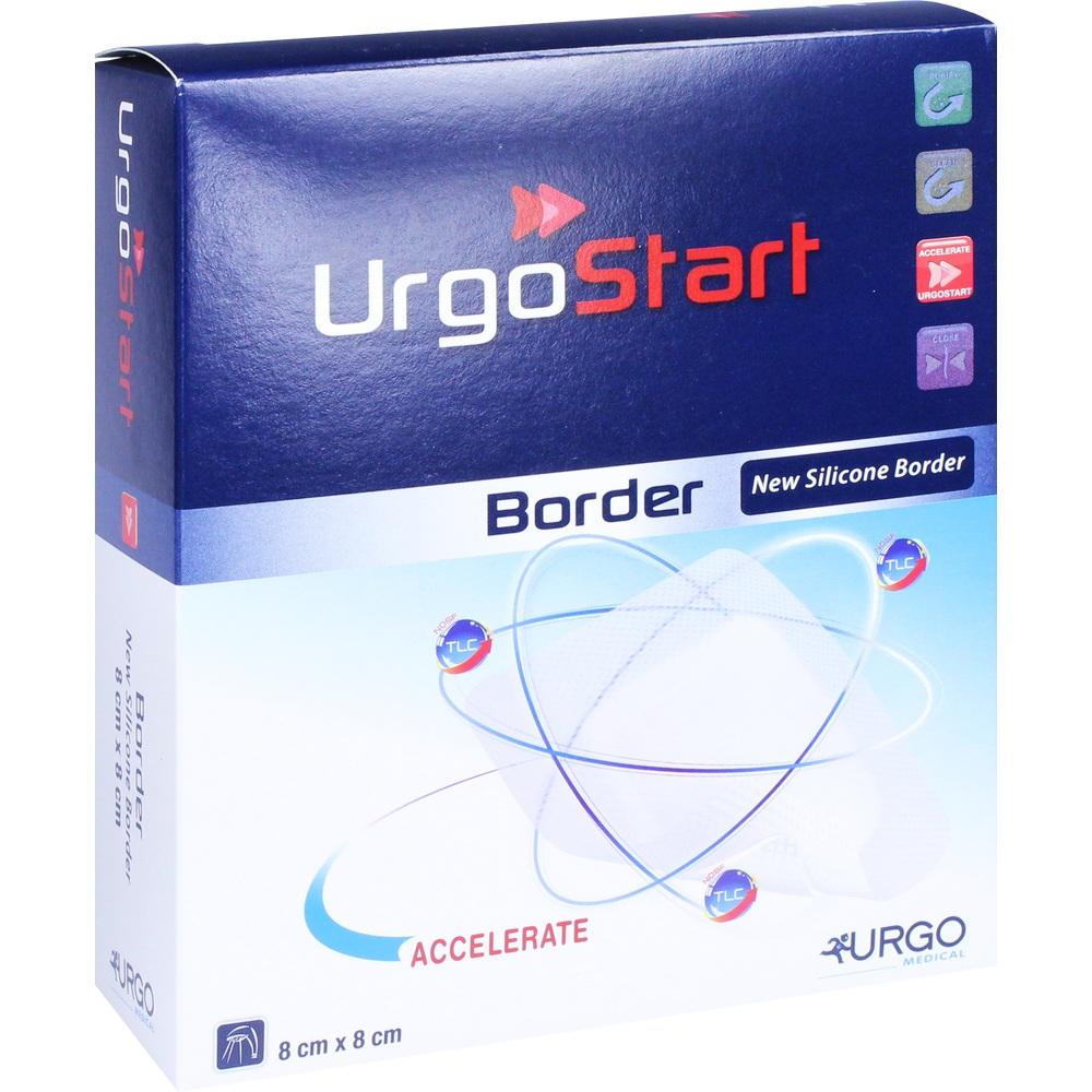 URGOSTART Border 8x8 cm Schaumstoffwundverband 10 St Verband