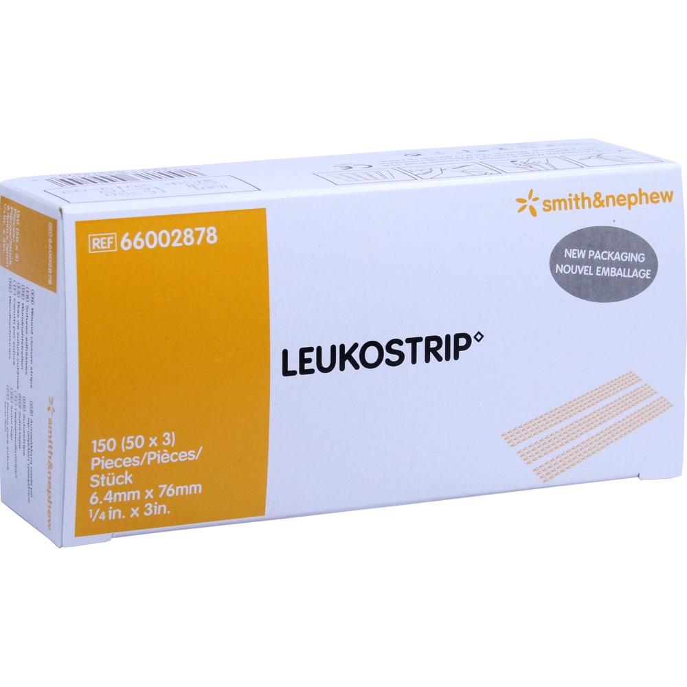 LEUKOSTRIP Wundnahtstreifen 6,4x76 mm Box 50X3 St Pflaster
