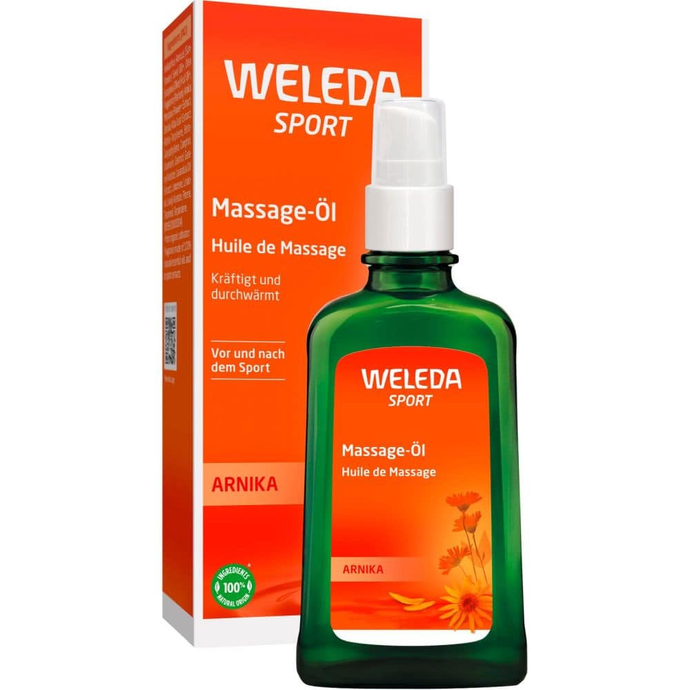 WELEDA Sport Massage-Öl Arnika 100 ml Öl