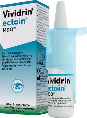 Vividrin ectoin MDO Augentropfen - allergisch gereizte Augen 1X10 ml Augentropfen