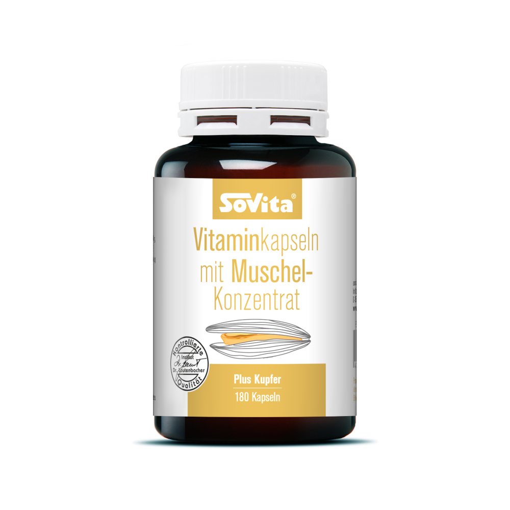 sovita Vitaminkapseln mit Muschelkonzentrat 180 St Kapseln