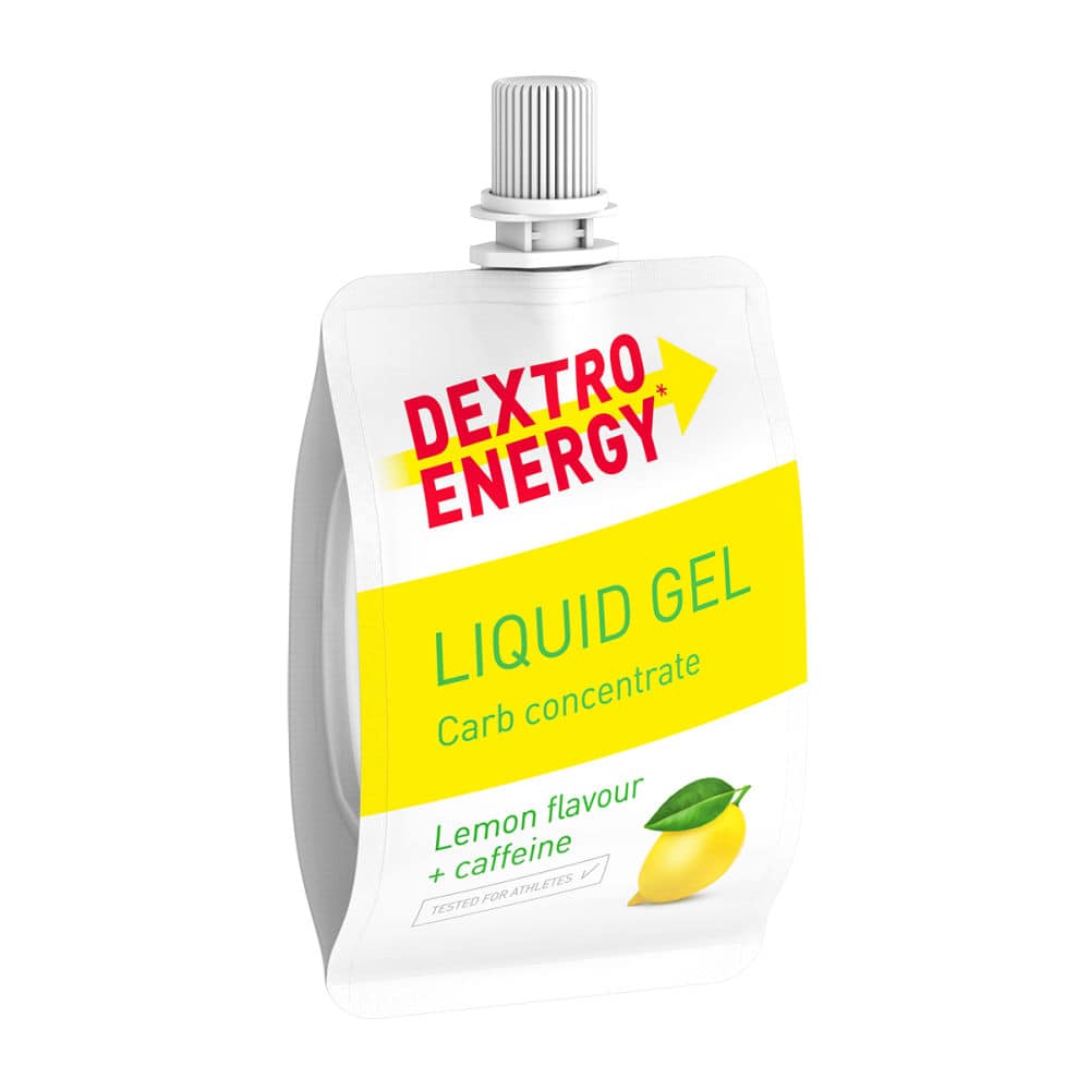 DEXTRO ENERGY Liquid Gel lemon+ caffein 60 ml Gel