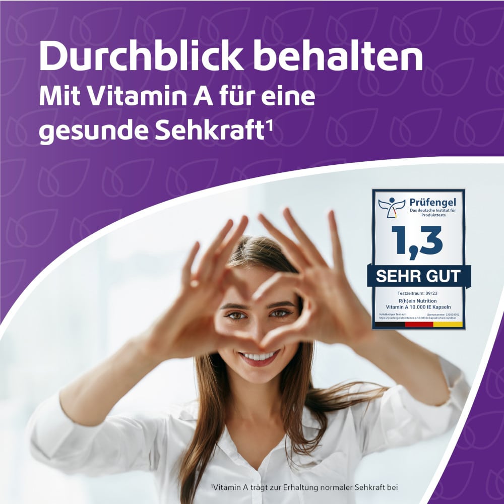 R(h)ein Nutrition Vitamin A 10.000 I.E. 120 St Kapseln