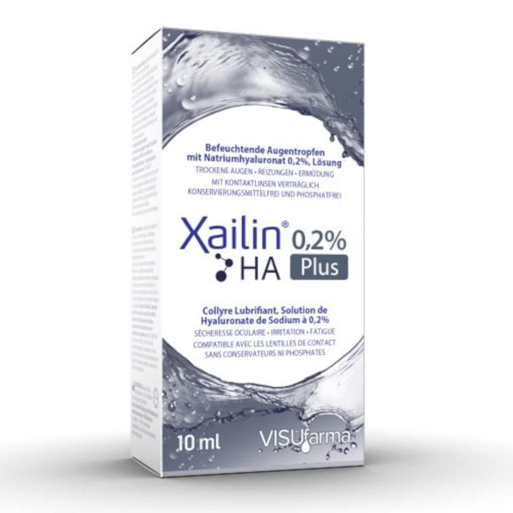 Xailin HA 0,2% Plus 10 ml Augentropfen