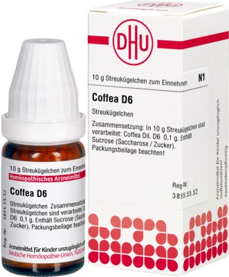 COFFEA D 6 Globuli 10 g Globuli