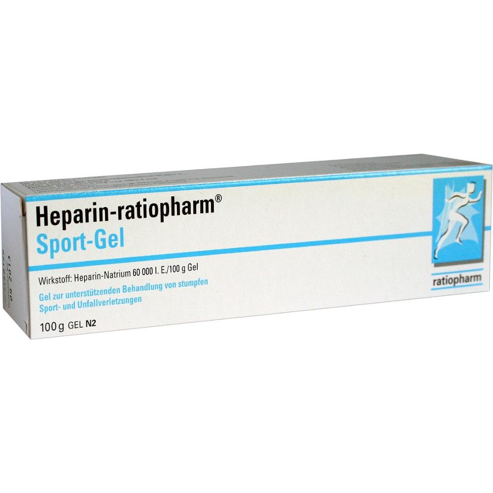 Heparin-ratiopharm Sport 100 g Gel