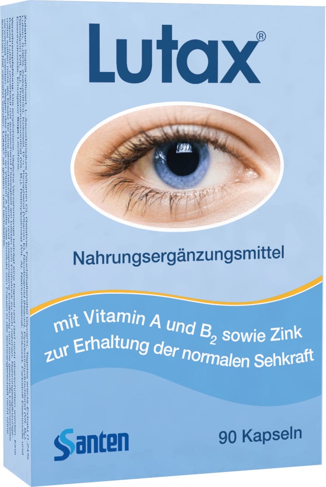 Lutax 10 mg Lutein Kapseln 90 St Kapseln