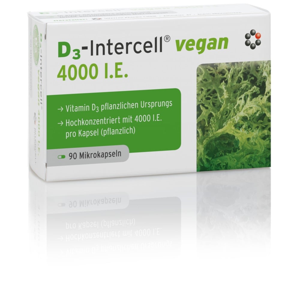 D3-Intercell vegan 4000 I.E. 90 St Kapseln