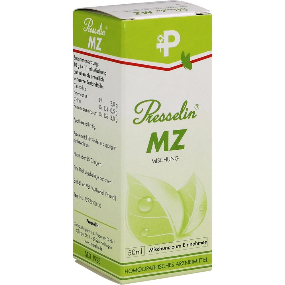 PRESSELIN MZ Milz Tropfen 50 ml Tropfen