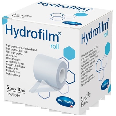 HYDROFILM roll wasserdichter Folienverb.5 cmx10 m 1 St Verband