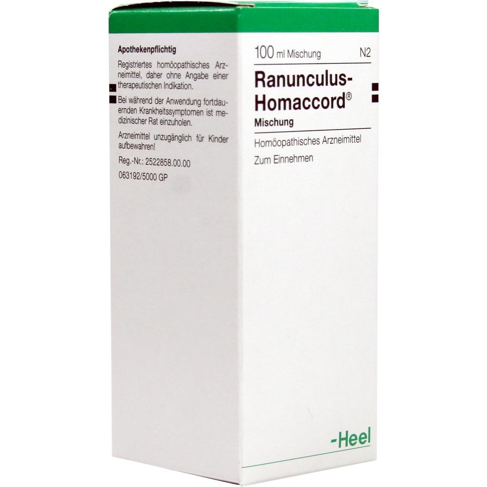 RANUNCULUS HOMACCORD Tropfen 100 ml Tropfen