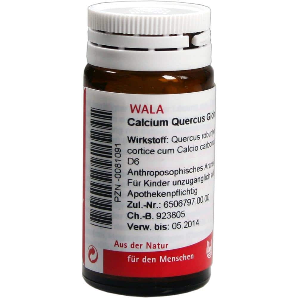 WALA Calcium Quercus Globuli velati 20 g Globuli