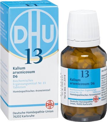 DHU Schüssler-Salz Nr. 13 Kalium arsenicosum D 6 Tabletten 200 St Tabletten