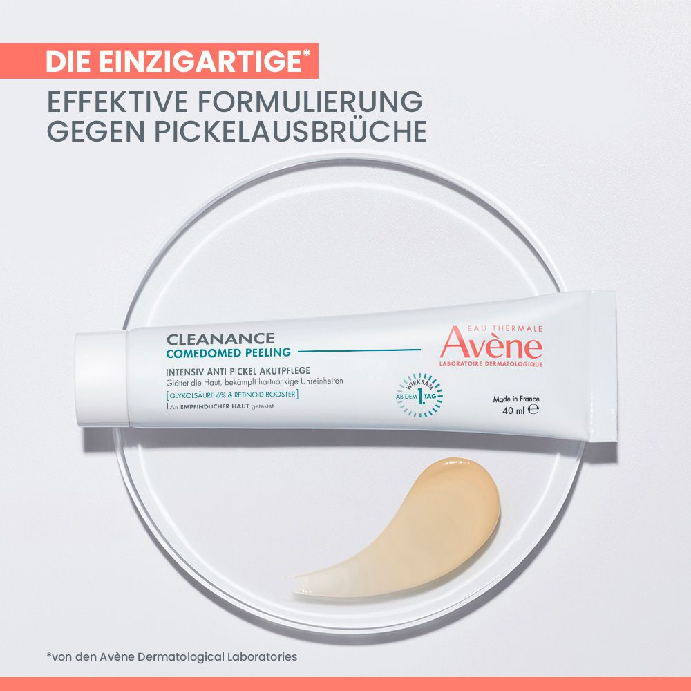 Avene CLEANANCE COMEDOMED PEELING NTTENSIV ANTI-PICKEL AKUTPFLEGE 40 ml Creme