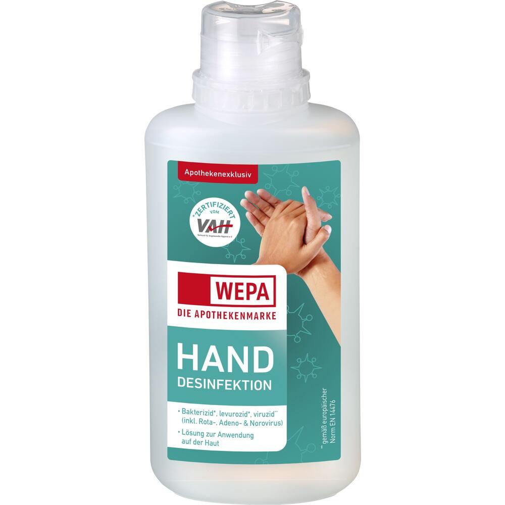 WEPA HANDDESINFEKTION 125 ml Lösung