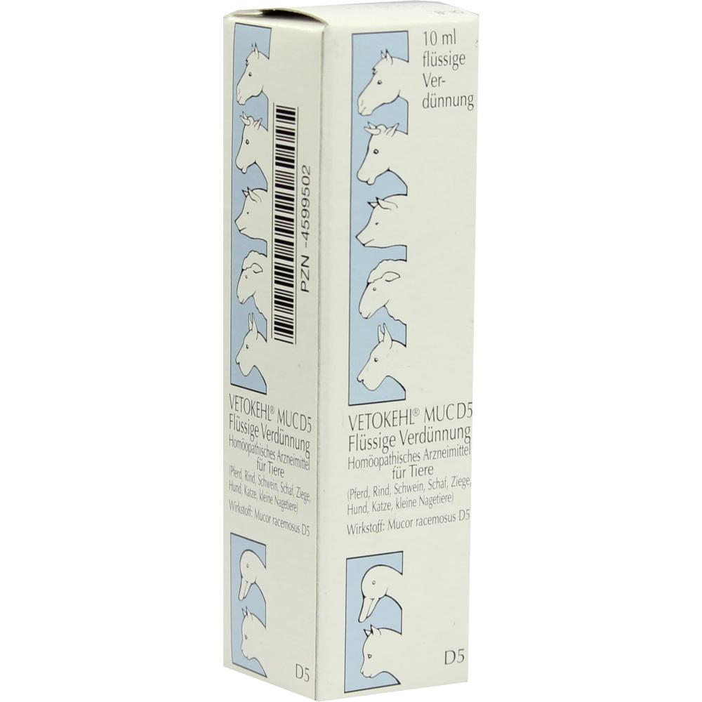 VETOKEHL MUC. D 5 Tropfen vet. 10 ml Tropfen