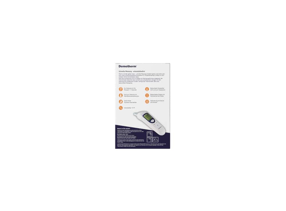Domotherm E Infrarot-Ohrthermometer 1 St
