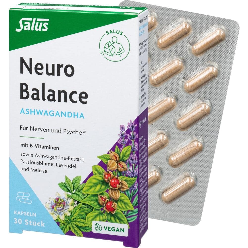 Salus Neuro Balance Ashwagandha Kapseln 30 St Kapseln