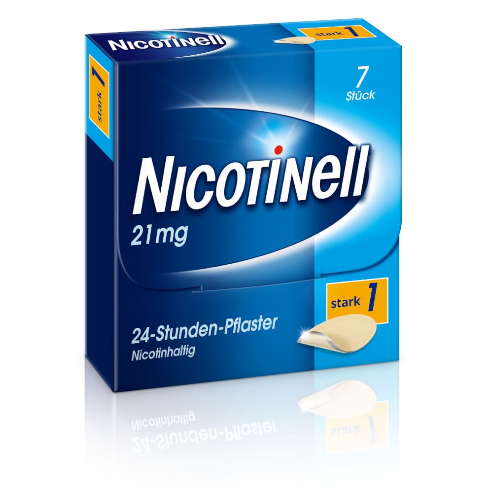 NICOTINELL 21mg/24 Stunden 7 St Pflaster transdermal