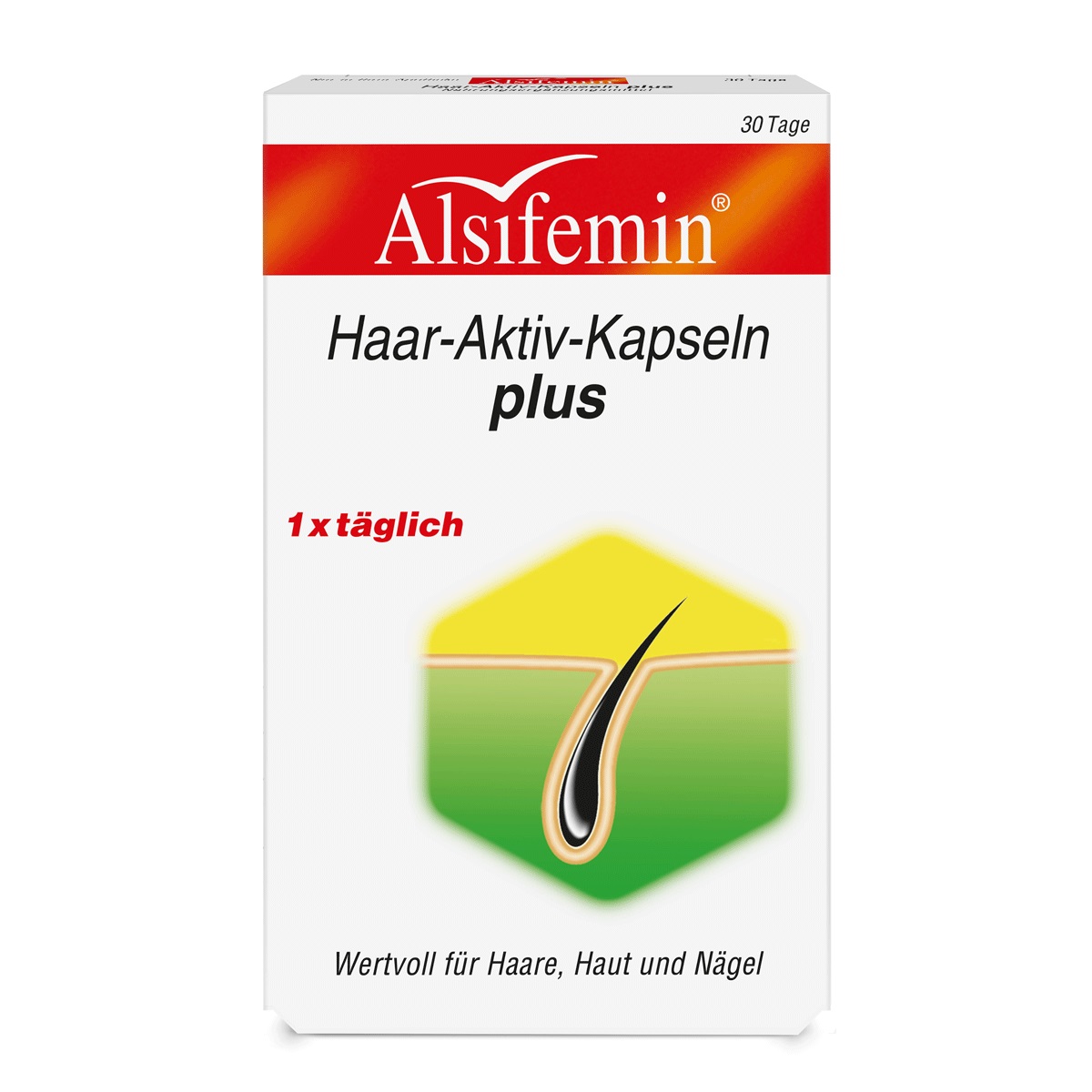 ALSIFEMIN Haar-Aktiv-Kapseln plus 30 St Kapseln
