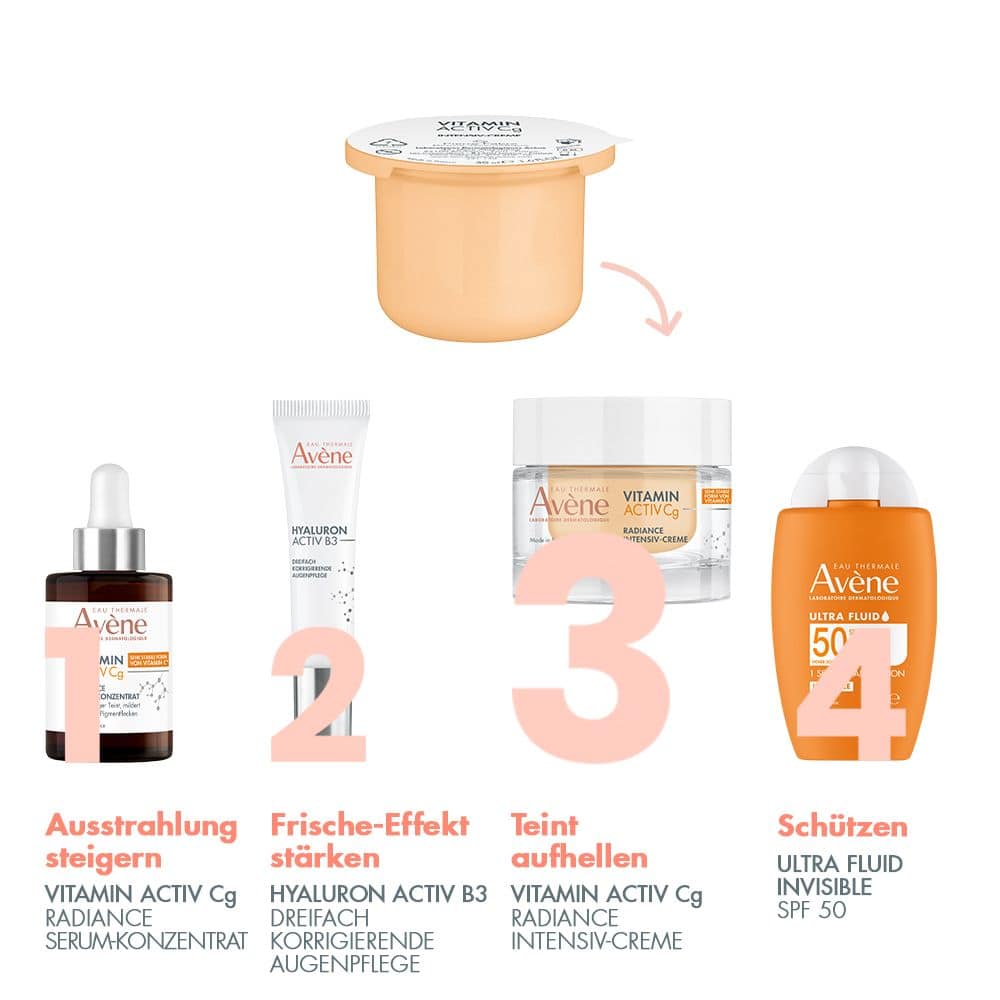 Avène VITAMIN ACTIV Cg RADIANCE INTENSIV-CREME Nachfüllpack 50 ml Creme