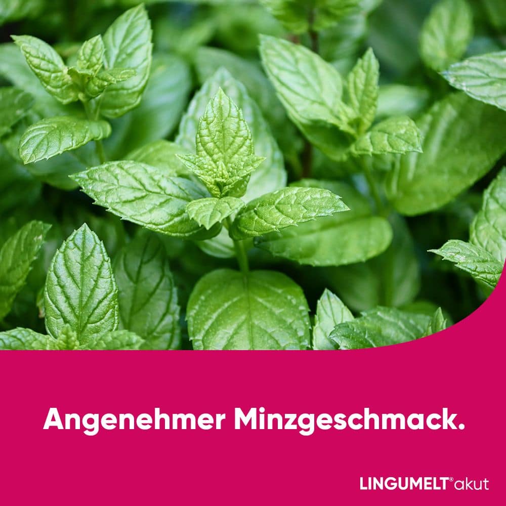 LINGUMELT akut 6 St Schmelztabletten