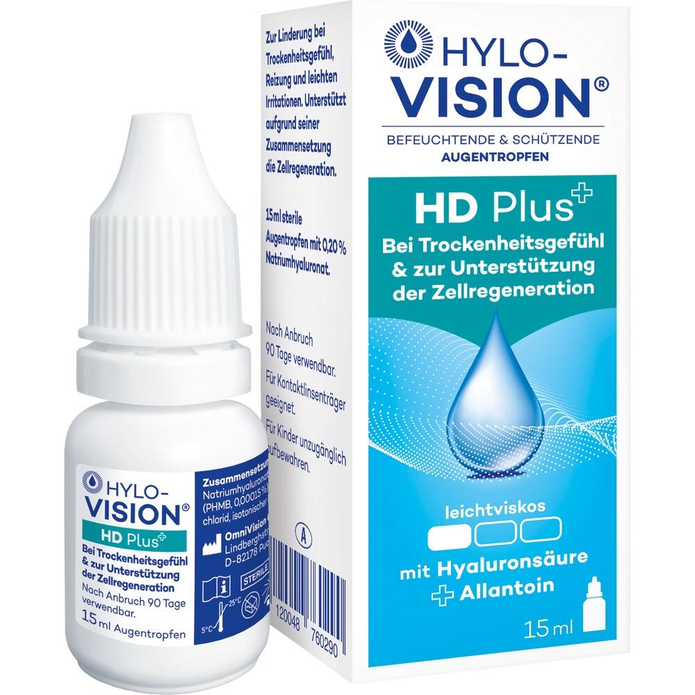 HYLO-VISION HD Plus 15 ml Augentropfen