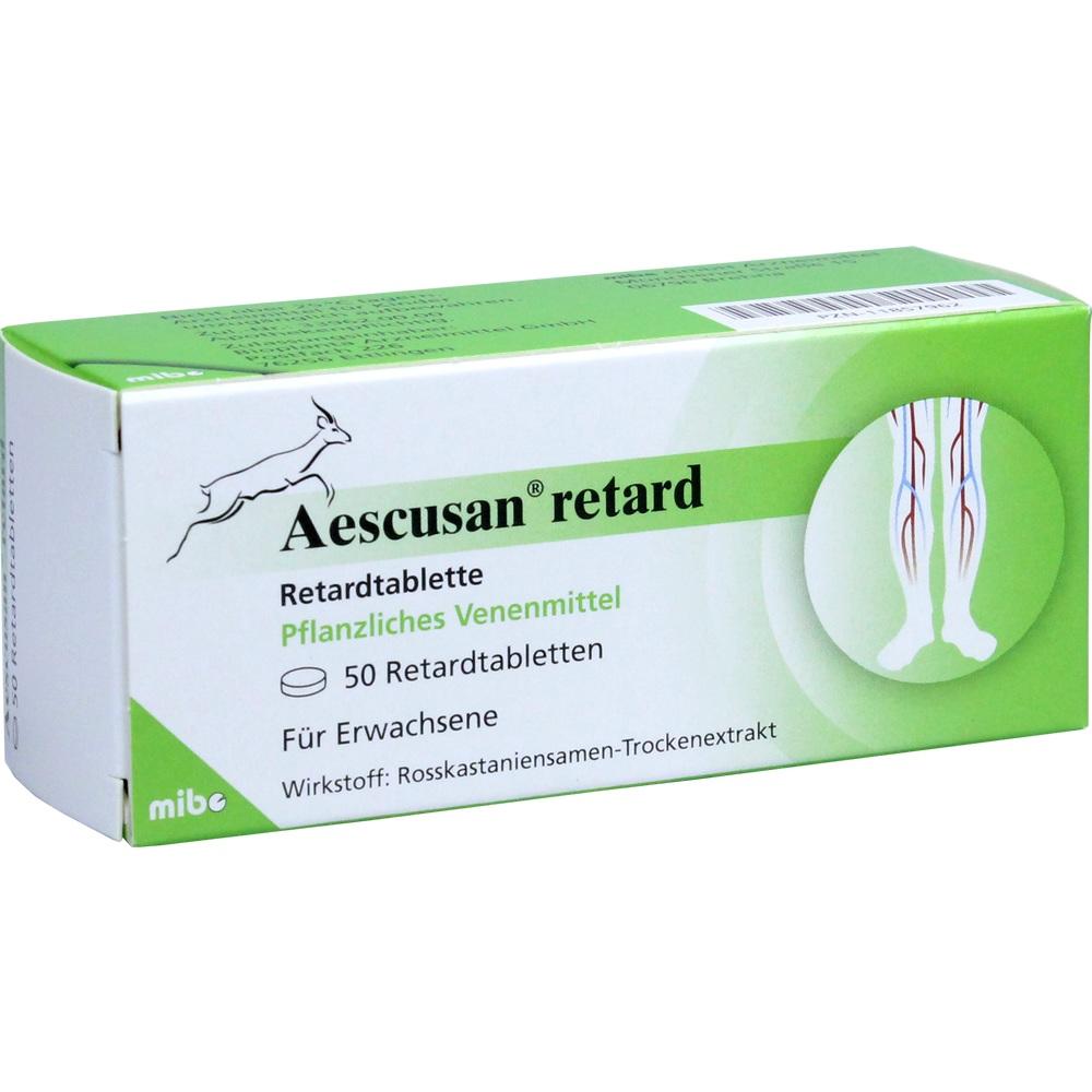 Aescusan retard 50 St Retard-Tabletten