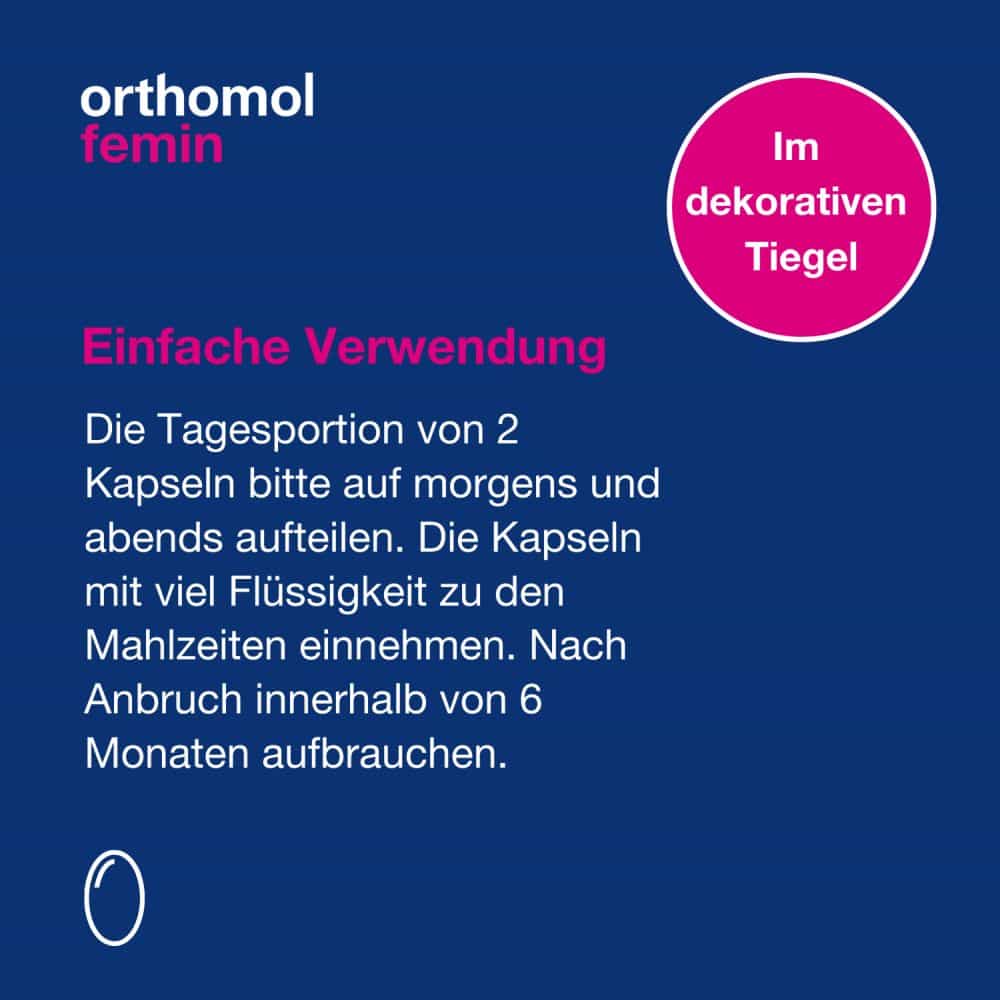 Orthomol Femin 60 St Kapseln