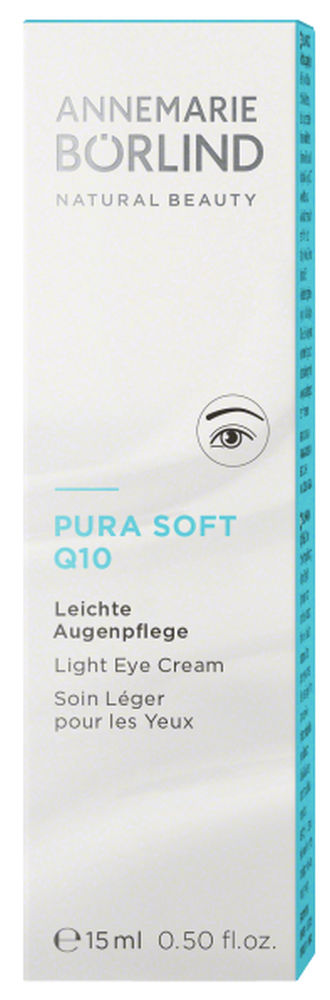 ANNEMARIE BÖRLIND Pura Soft Q10 leichte Augenpflege 15 ml Augencreme