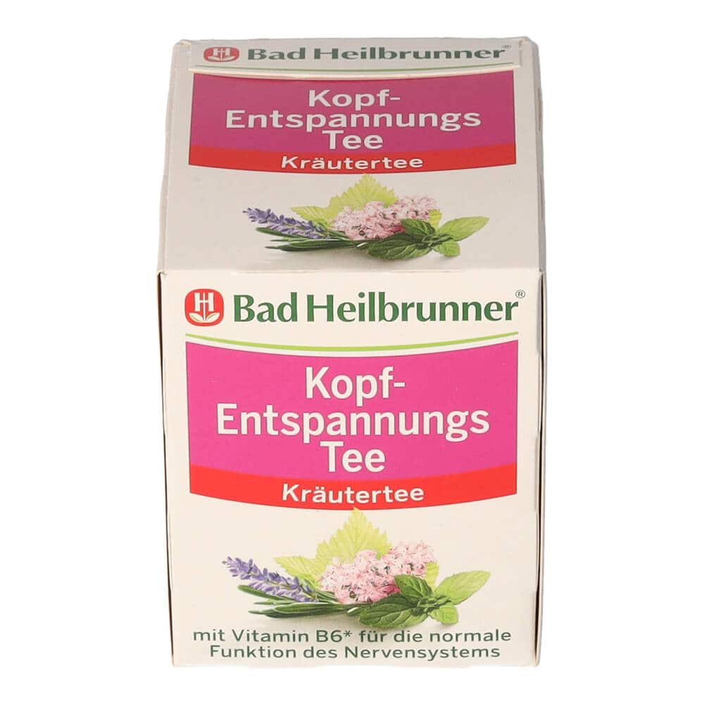 Bad Heilbrunner Kopf Entspannungstee 8 St Filterbeutel
