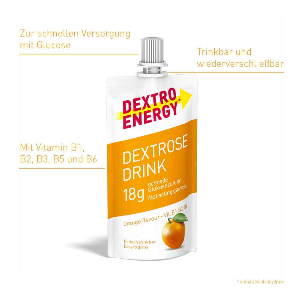 DEXTRO ENERGY DEXTROSE DRINK 50 ml Flüssigkeit