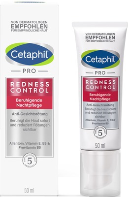 Cetaphil PRO RednessControl Beruhigende Nachtpflege 50 ml Nachtcreme